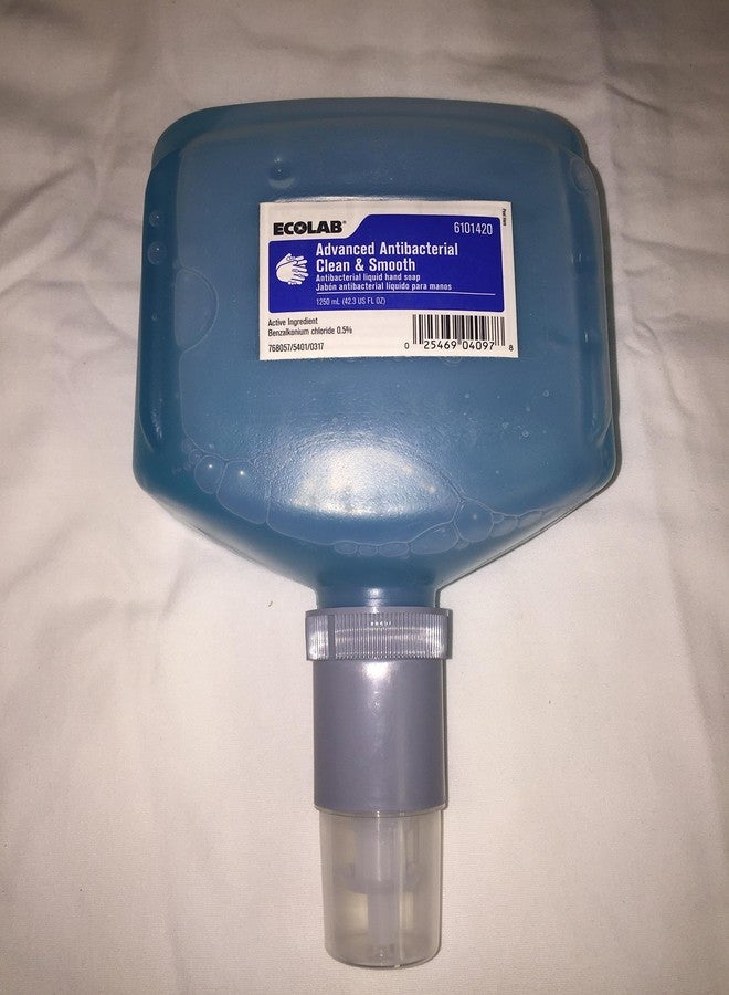 Ecolab Advanced Antibacterial Clean & Smooth Liquid Hand Soap- 1250 ML